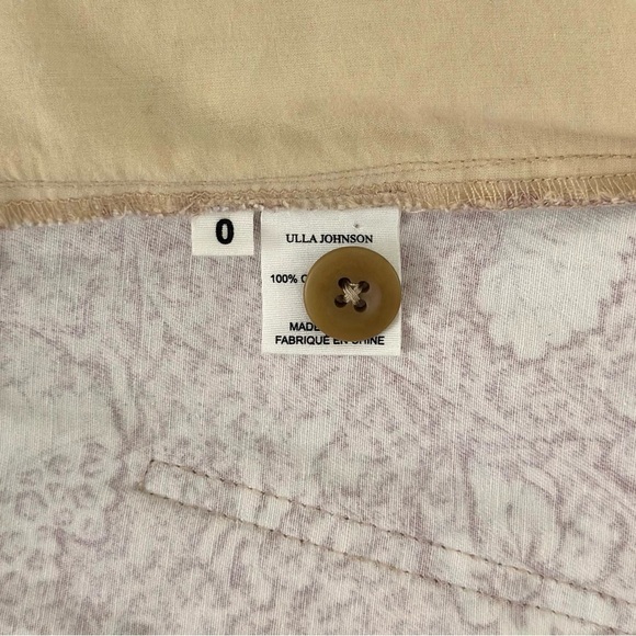 NWOT Ulla Johnson Short Long-Sleeve Cameron Playsuit Romper - Picture 8 of 8